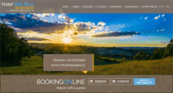 Desktop Screenshot of hotelvillaricci.it